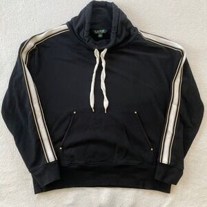 Vintage Lauren Ralph Lauren Womens Medium Cowl Neck Terry Sweatshirt Preppy